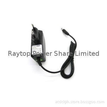 12V 500mA Wall Mount Power Adapter Impact Resistance RoHS F